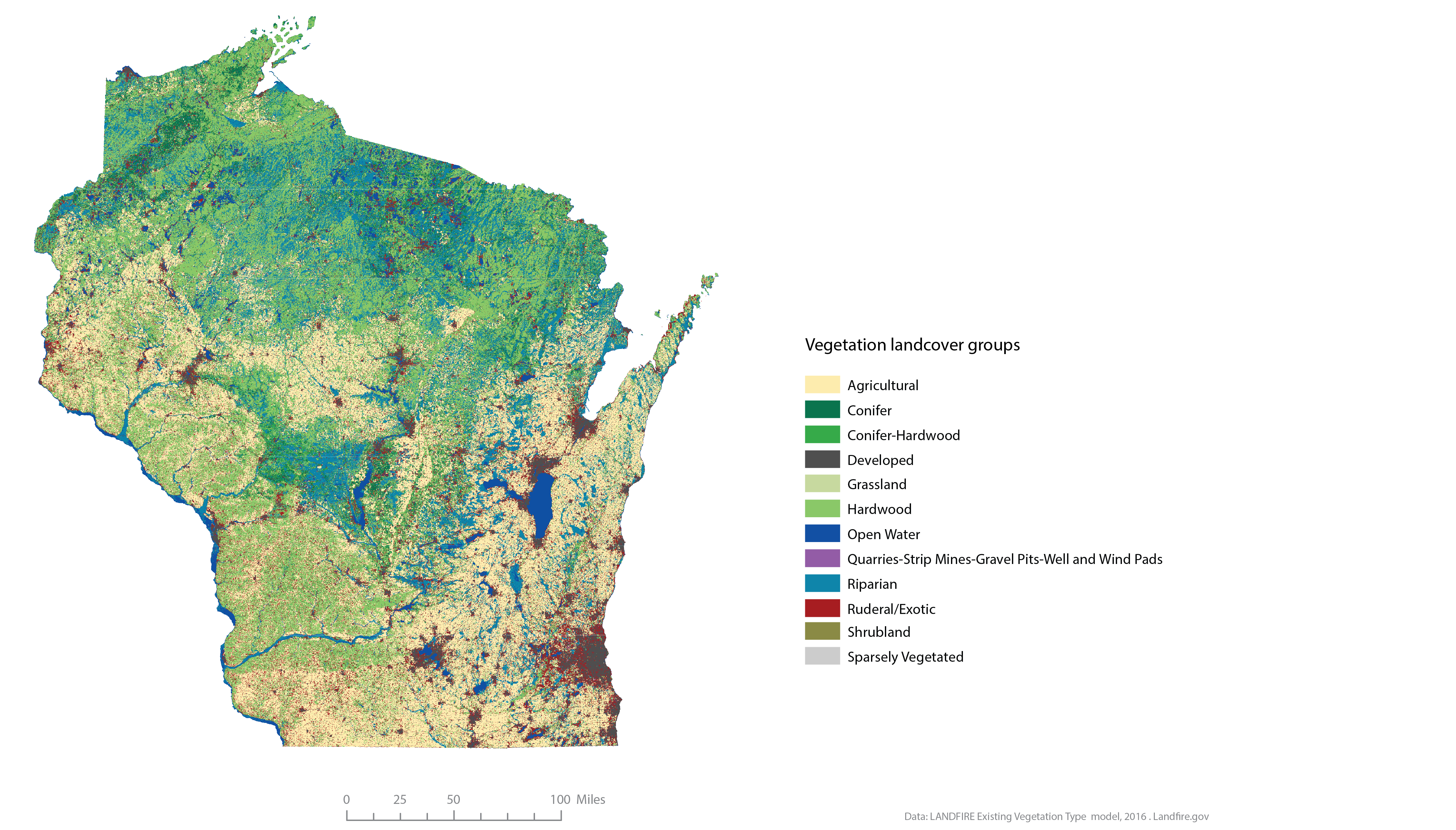 Wisconsin current landscape