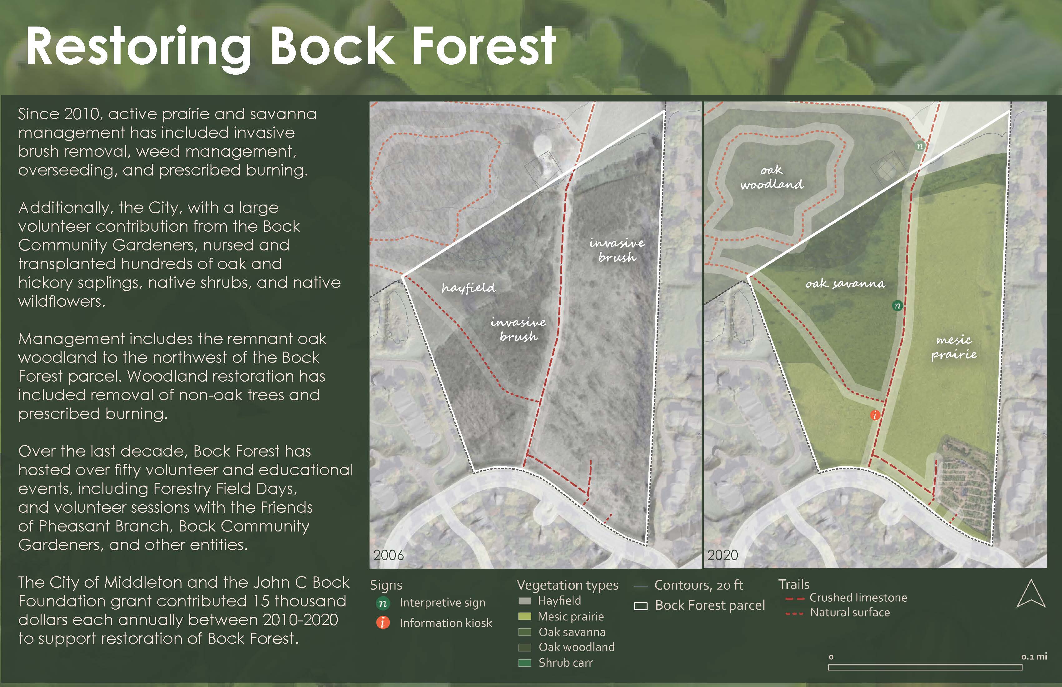 Bock Forest Interpretive Panels