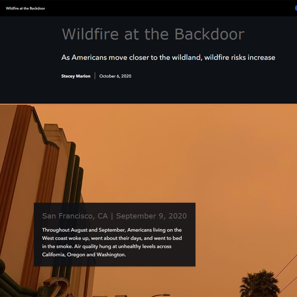 Wildfire at the Backdoor